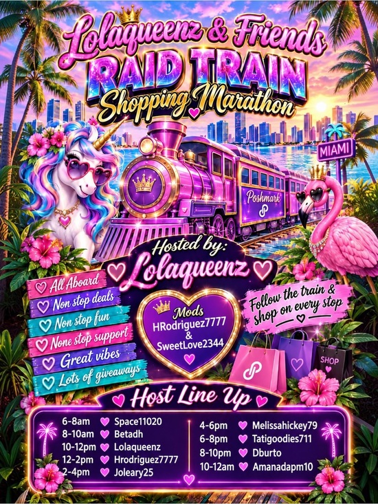 Other - LOLAQUEENZ🦄MIAMI 305 RAID TRAIN🚂MARATHON